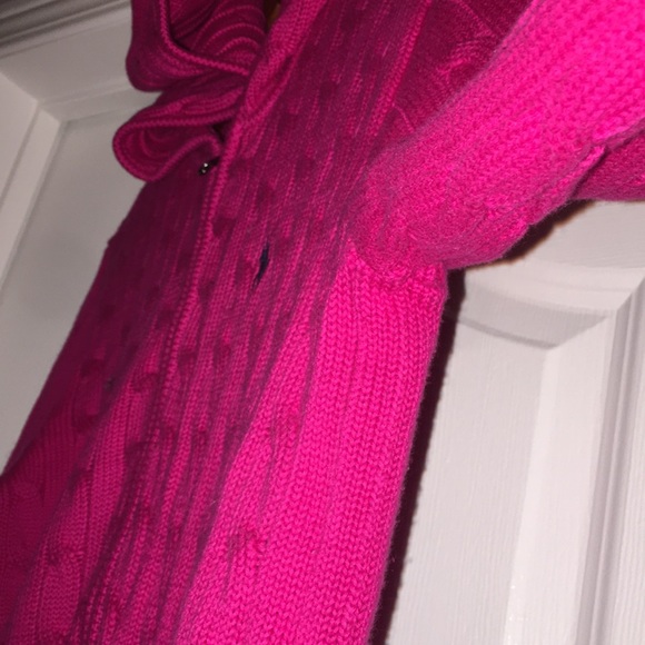 Ralph Lauren Sport Medium Zip up in hot pink - Picture 3 of 8